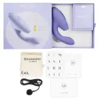 Womanizer Duo 2 divu darbību gaisa pulsa stimulators un vibrators – violets — Foto 6