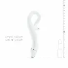 Glas No. 14 – lenktas stiklinis dildo su rankena – 20 cm — Nuotrauka 4