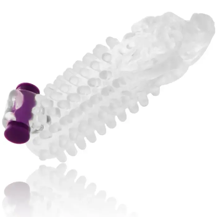Ohmama Dragon Sheath – silikoonist pikendus vibreeriva kuuliga – 12 cm