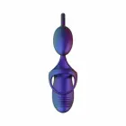 Hueman Halo Orbit Dual-Motor Intimate Ring – Purple — Photo 2