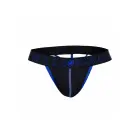 MaleBasics Neon Men's Thong – Blue – XL — Photo 6