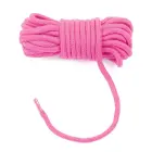 10 meters Fetish Bondage Rope – bondaaži nöör – puuvill – roosa – 10 m — Foto 3