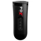 PDX Elite Moto Blower - Vibruojantis masturbatorius - 22.5 cm (8.86″) - Juodas — Nuotrauka 3