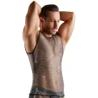 Svenjoyment Mesh Sleeveless Shirt – Black – S — Photo 3