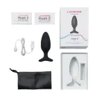 Hush 2 - rakendusega juhitav vibreeriv anaaltapp – 4.4 cm (1.75″) – Must — Foto 4