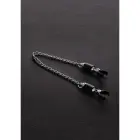 Barrel Nipple Clamps with Chain – Clear — Photo 2