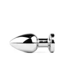 Metal Vibrating Anal Plug M with Remote Control — Photo 3