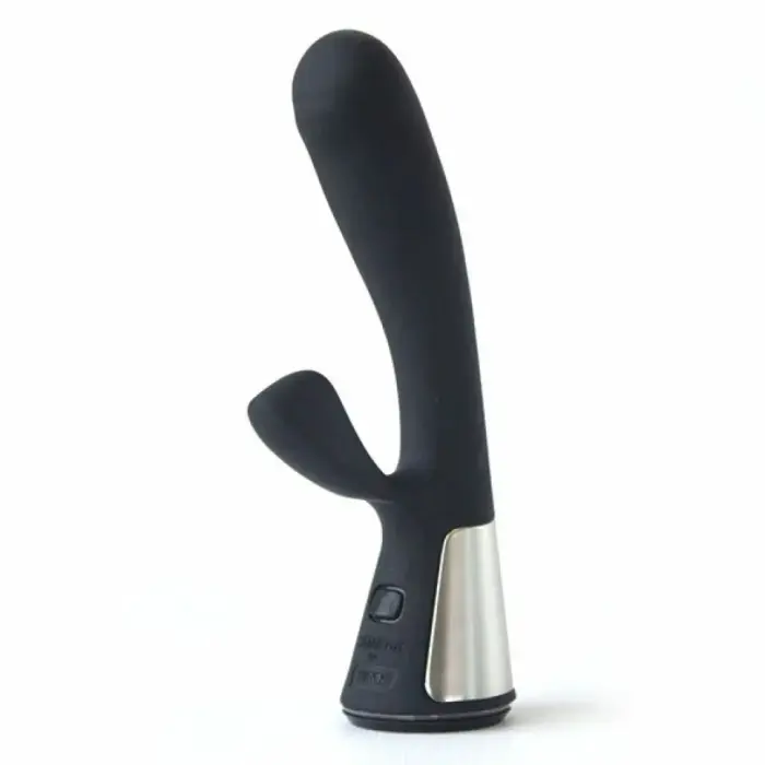 Kiiroo OhMiBod Fuse must – interaktiivne paaride vibraator, Bluetooth, 18cm