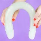 LoveToy Lumino Play Double Dildo – glow in the dark – TPE – 36.8 cm — Photo 12