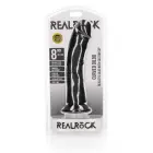 Curved Realistic Dildo with Suction Cup – 20.5 cm (8″) – Black — Photo 1