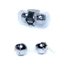 Kulki-Duo-Balls Silver Kēgeļa bumbiņas Foto 2