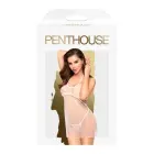 Penthouse All Yours baltas tinklelio suknelės ir nėrinių bustjė komplektas – L/XL — Nuotrauka 3