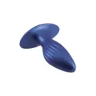 NMC 4.5 Inch Silicone Anal Plug – silicone plug with T-bar base – metallic blue – 11.4 cm — Photo 4