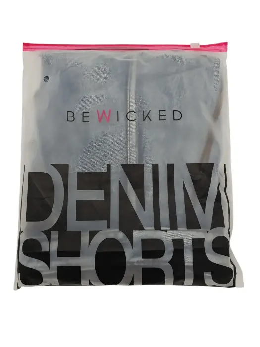 Keep Me Tied Up teksapüksid pitsdetailidega – mustad – M Photo