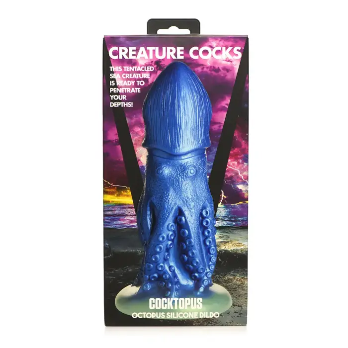 Cocktopus Octopus - Dildo – 23+ cm (9.5″+) – Blue