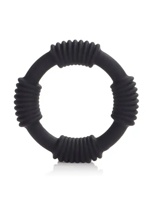Hercules Silicone Cock Ring – Black