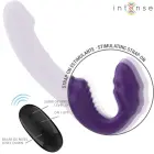 Intense JILL dubultais vibrators 20 cm (7.9″) – violets — Foto 3