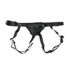 Sportsheets Deep Dive – waterproof adjustable strap-on harness – black – hips up to 152 cm — Photo 1