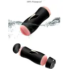 Dual-Sided Vibrating Masturbator – Black — Photo 10