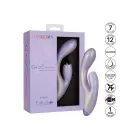 G-Love G-Kiss двойной вибратор с мерцающим язычком и гибким стержнем – 18 cm (7″) – фиолетовый — Фото 9