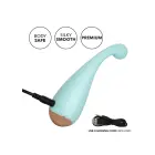Slay Thrill Me мини клиторальный стимулятор – 10 cm (4″) – синий — Фото 6
