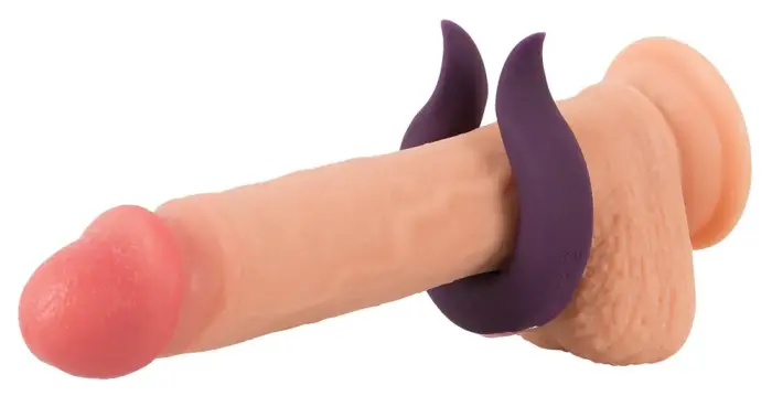 Couples Choice kahe mootoriga rõngas vibraator – roosa Photo