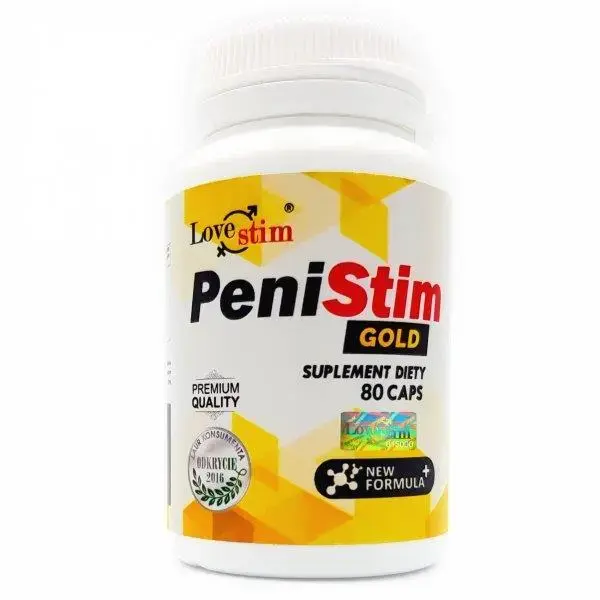 PeniStim Gold пищевая добавка для мужского сексуального здоровья – 80 капсул