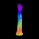 Kiotos Monstar Beast 72 tamsoje šviečiantis dildo – 30 cm (11.5″) – Daugiaspalvis — Nuotrauka 5