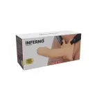 INFERNO õõnes strap-on dildo – 16 cm (6.3″) – nahavärv — Foto 3