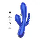 Xocoon Triple Love Vibrator – Blue — Photo 10