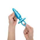 B-Vibe gluds anālais spraudnis – Zils — Foto 6