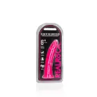 Slim reālistisks dildo ar piesūcekni – tumsā spīdošs – 15.5 cm (6″) — Foto 1