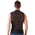 Men's Sleeveless Powernet Shirt – Black – M — Photo 7