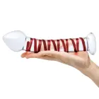 Glas Mr. Swirly stiklinis dildo – 20.3 cm (8″) — Nuotrauka 5