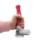 Kiotos Monstar Beast dildo – 24.5 cm (9.6″) – Punane — Foto 2