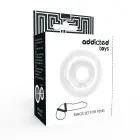 ADDICTED TOYS Potenz C-Ring Clear Silicone Dual Support Set 42/20 mm — Photo 4