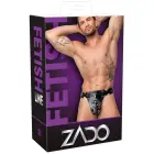 ZADO Leather Men's Jockstrap – Black — Photo 1