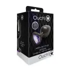 Heart Gem Butt Plug – M – Purple — Photo 1