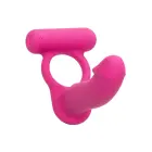 Double Diver Vibrating Cock Ring – Pink — Photo 9