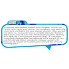 BAILE- Elastīgs daudz ātrumu vibrators – 25.5 cm (10″) – ādas krāsa Foto 2