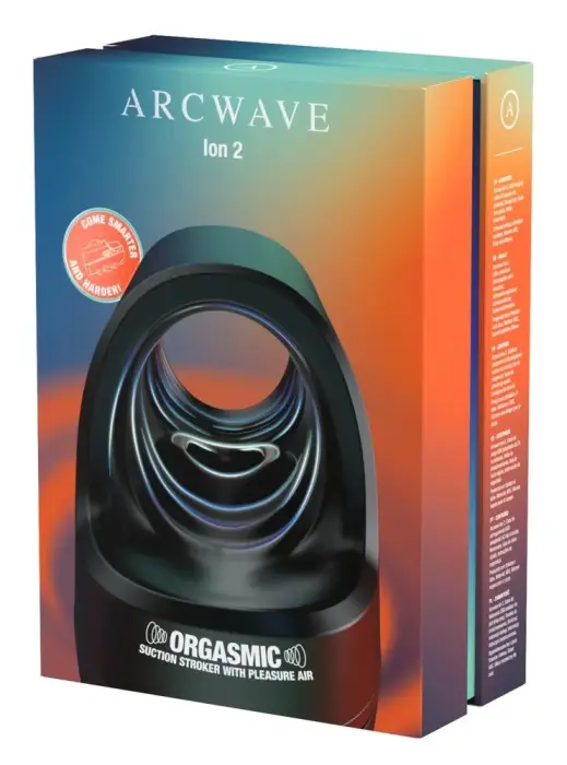 Arcwave Ion 2 – compact air pulse masturbator – CleanTech silicone