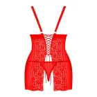 Obsessive Blossmina Chemise – Red – 6XL/7XL — Photo 4