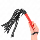 KINK Soft Tail плеть с мягкими хвостами 50 см – чёрная — Фото 4