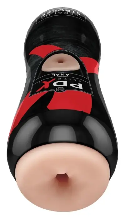 PEE Vibrating Anal Stroker 17.5 cm – Removable Sleeve & Vibro-Bullet