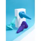 B-Vibe 3 daļu anālo spraudņu komplekts – Zils Foto 12