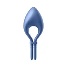 Bullseye Vibrating Cockring – Blue — Photo 3