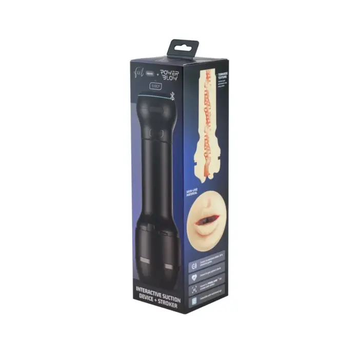 Kiiroo PowerBlow & Feel mutes masturbatora komplekts – interaktīva intīmā ierīce