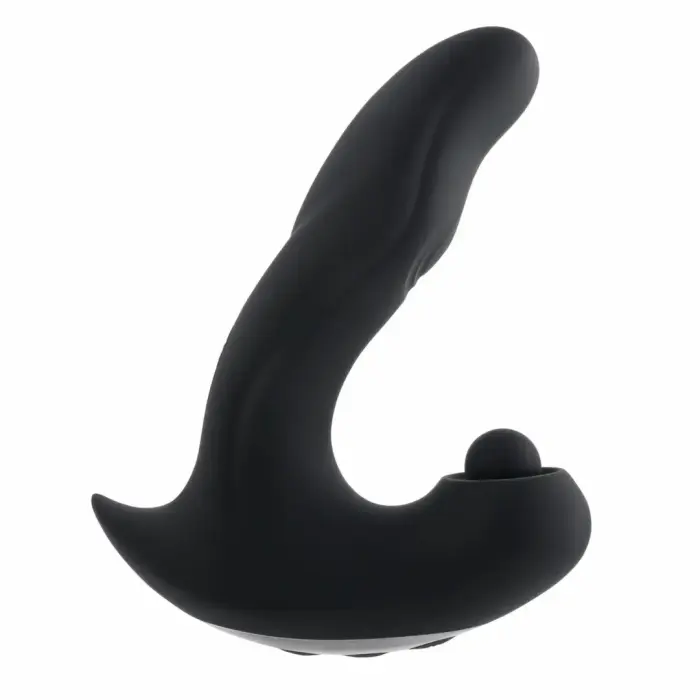 Evolved Mad Tapper Multi-Motor Silicone Intimate Device – Black