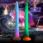Makara pimedas helendav mao dildo – 46 cm (18.25″) — Foto 3