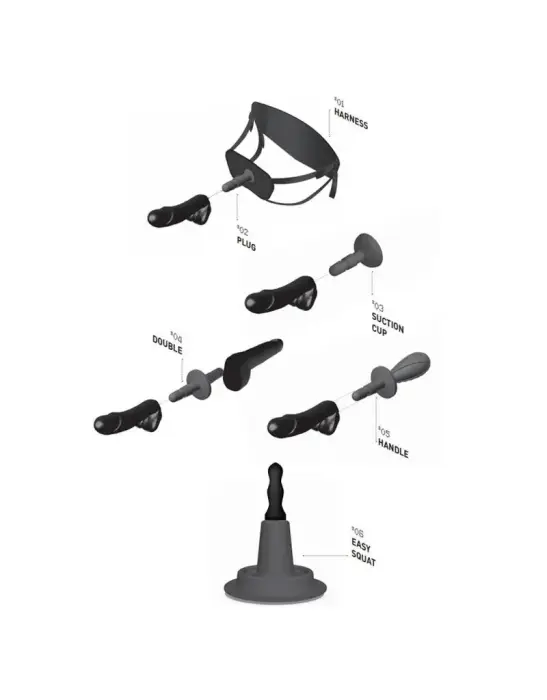 Hung System Jimmy realistlik dildo – 27 cm (10.6″) Photo